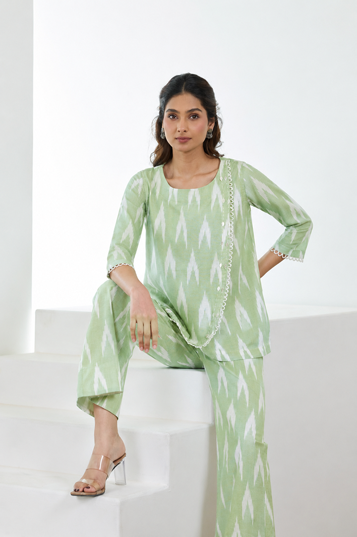 BASIKALI | Pista ikat (with sleeves) - image 1