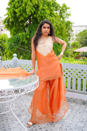 Tangerine Glow Co-ord Set