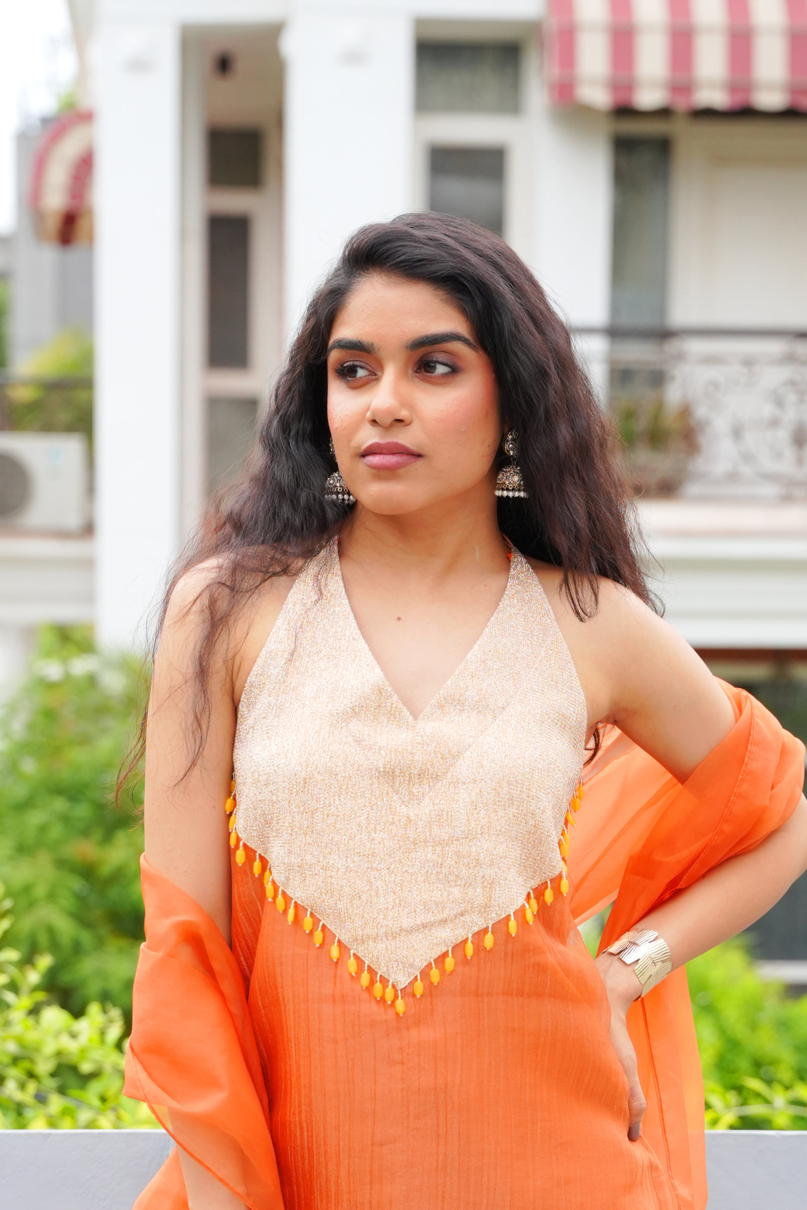 Tangerine Glow Co-ord Set