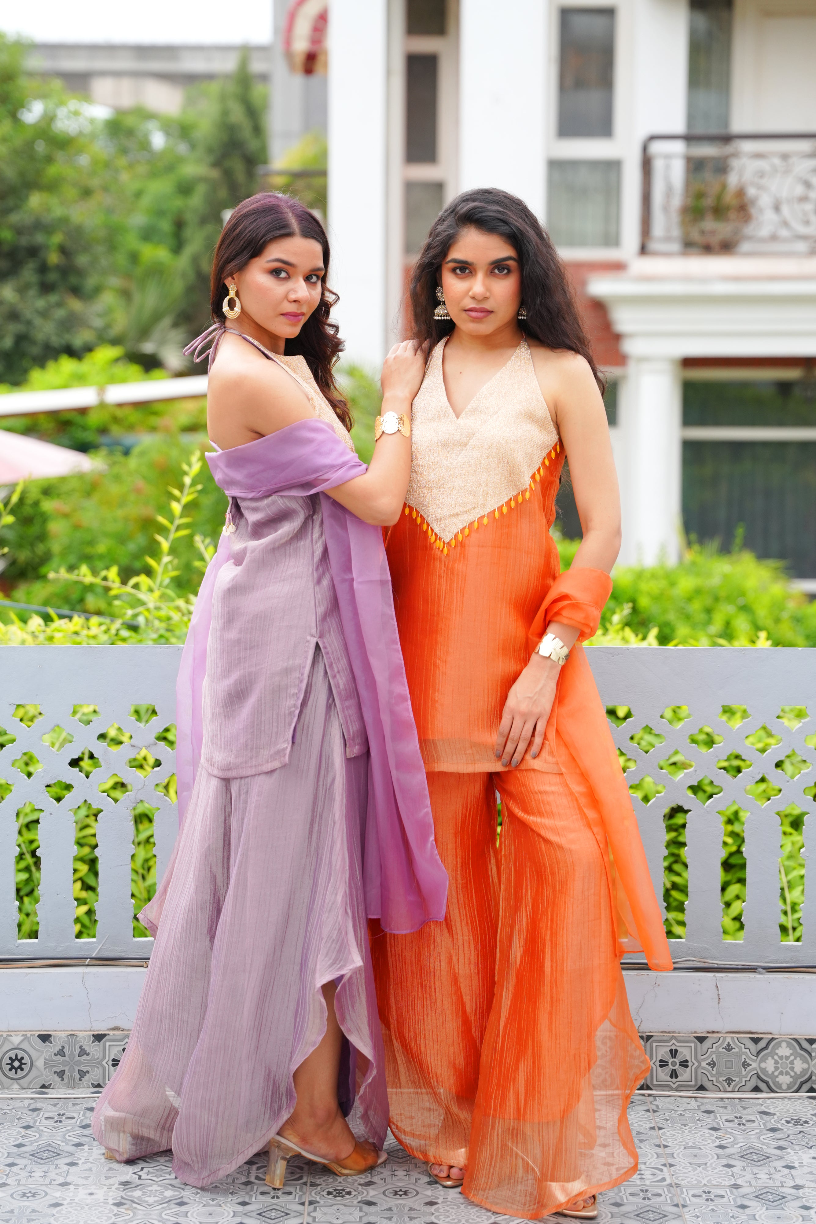 Tangerine Glow Co-ord Set